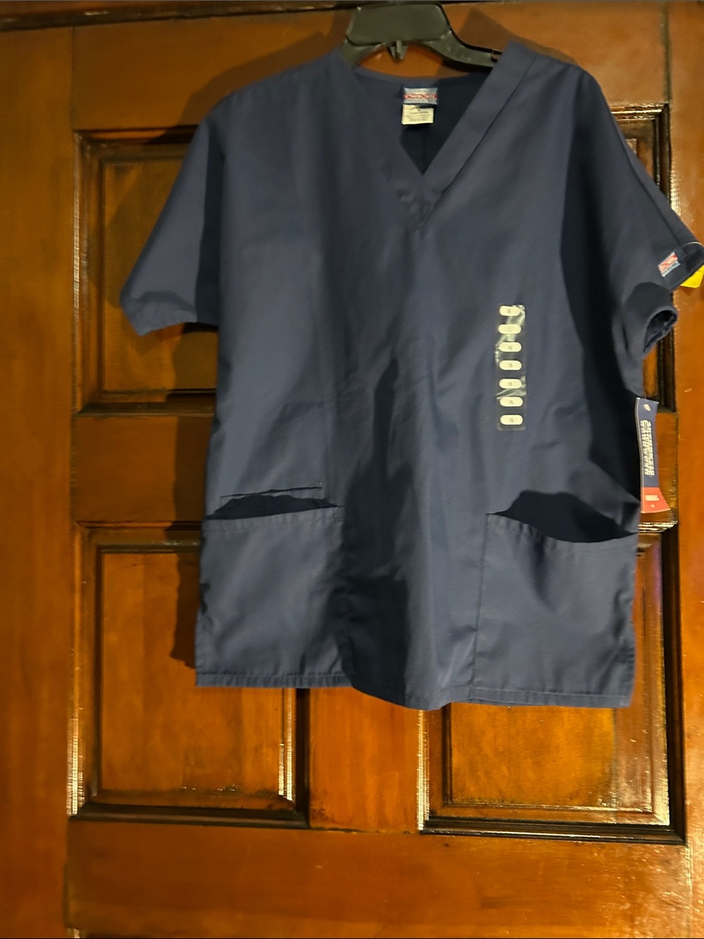 Cherokee Navy Medical V-Neck Top